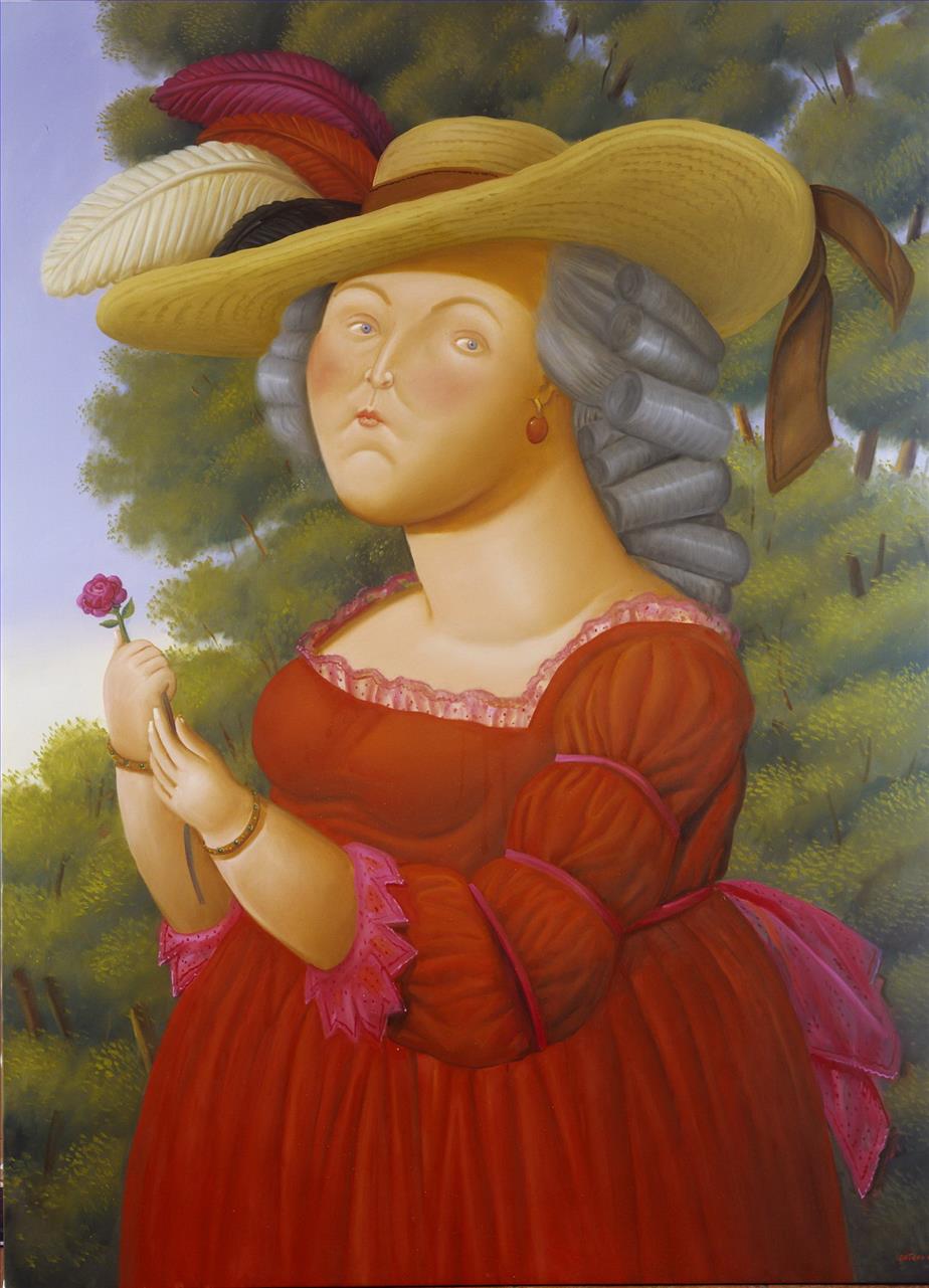 Marie Fernando Botero Peintures à l'huile